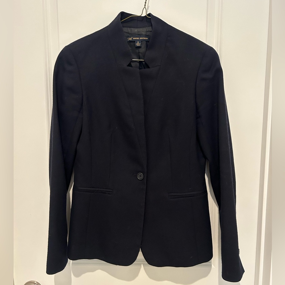 Brooks Brothers Women's Navy Blazer
